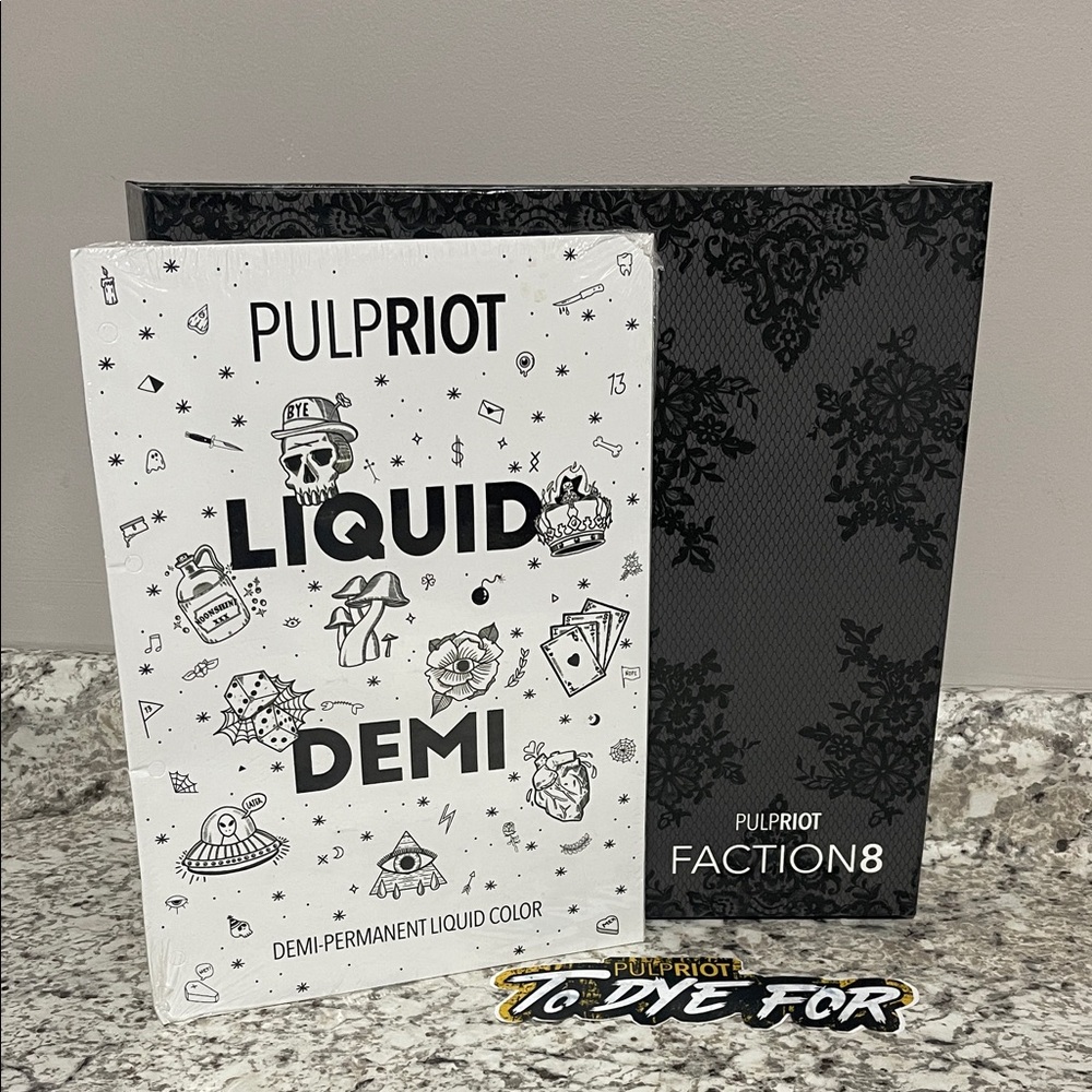 Pulp Riot Faction 8 Color Swatch Book
